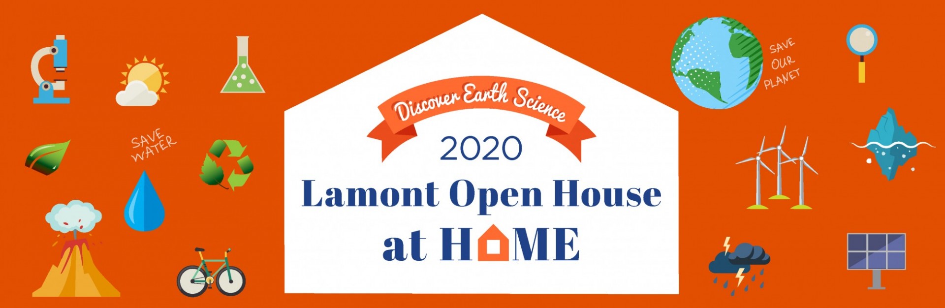Lamont Open House at Home banner