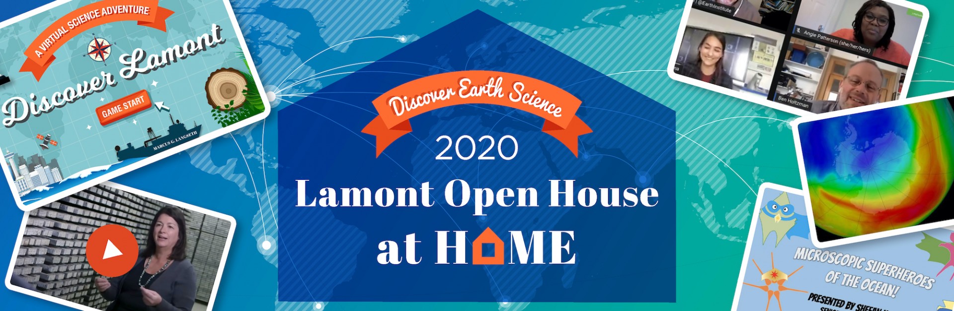 Lamont Open House at Home banner