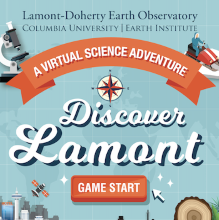 discover lamont: a virtual science adventure game start screenshot