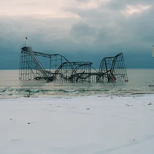 Seaside Heights, NJ post-Hurricane Sandy 2012. Credit: Timothy Lyons (@timothycharleslyons)