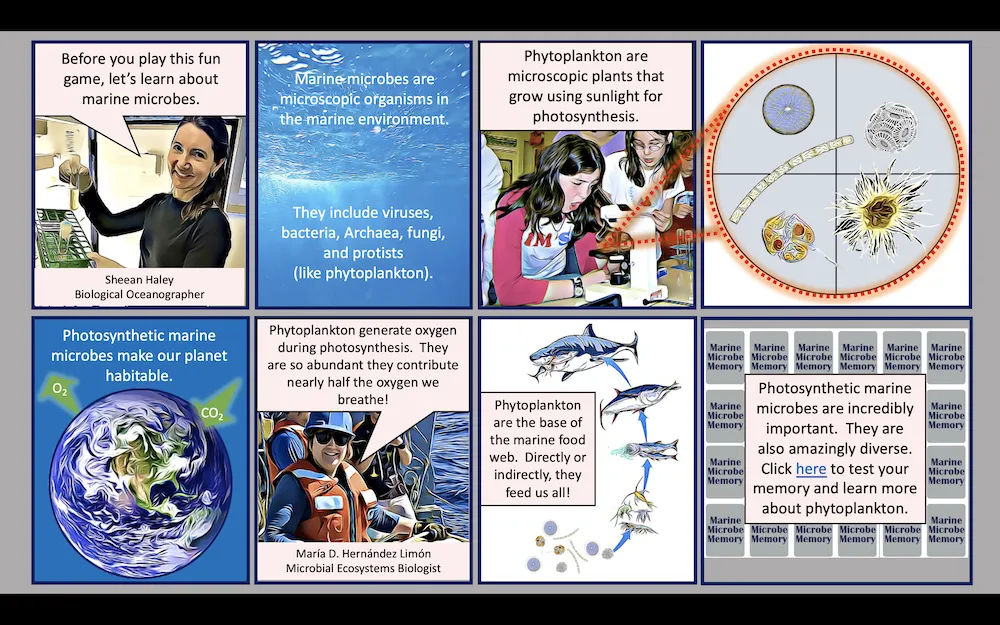 marine microbe comic